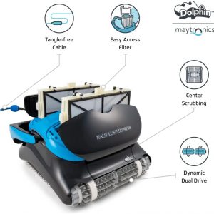 Robot Lau Dọn Bể Bơi Dolphin Nautilus CC Supreme