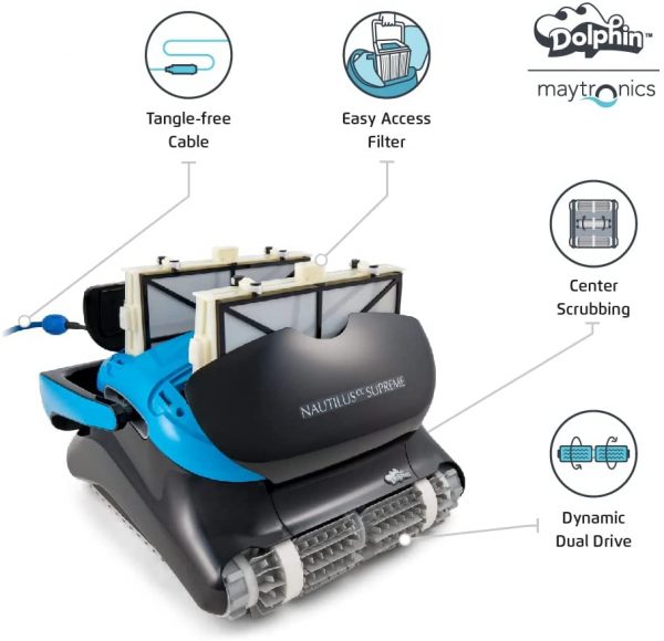 51ckeZmiqCL._AC_SL1001_ Robot Lau Dọn Bể Bơi Dolphin Nautilus CC Supreme