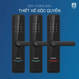 Khoá vân tay kết nối wifi Philips DDL603E