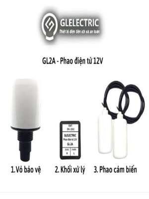 Module Phao điện 2A và Rơ le SRF111M điều khiển tự động bơm xả nước bể 3 Phao2ASRF111M4
