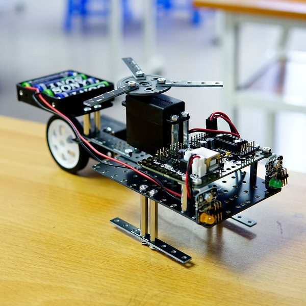 f49e45d5a67acb1d5fc5ab1524cfd473 Bộ lập trình và lắp ráp robot Robo Series Hàn Quốc, level 1