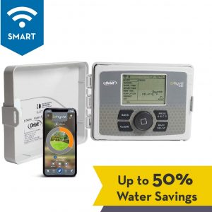 Bộ điều khiển tưới nước tự động Orbit 57946 B-hyve, 6 trạm, tương thích với Alexa.