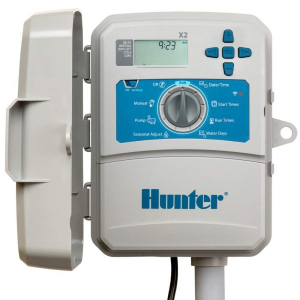 Bộ điều khiển tưới ngoài trời 4 trạm Hunter  Hydrawise X2-400