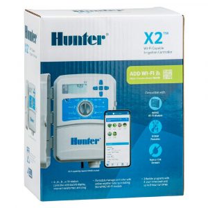 Bộ điều khiển tưới ngoài trời 4 trạm Hunter  Hydrawise X2-400