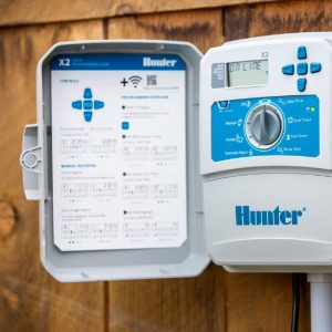 Bộ điều khiển tưới ngoài trời 4 trạm Hunter  Hydrawise X2-400