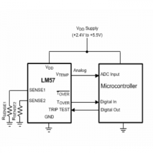 Cảm biến nhiệt độ LM57