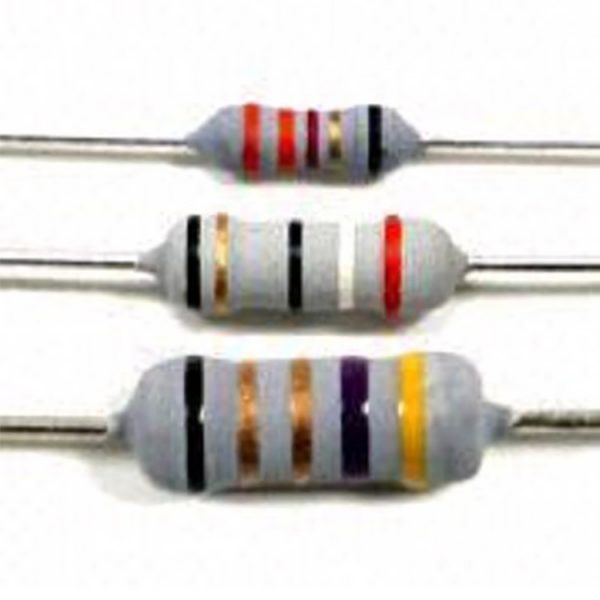 Điện trở Dây quấn  (KNP) 1/8W 1/4W 1/2W 1W 2W 3W 5W, Độ dung sai  5%