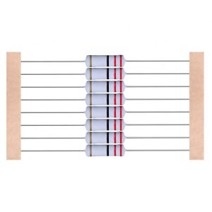 Điện trở Dây quấn  (KNP) 1/8W 1/4W 1/2W 1W 2W 3W 5W, Độ dung sai  5%