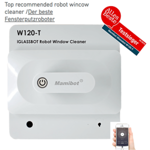 Robot Lau Cửa  Kính Mamibot W120-T