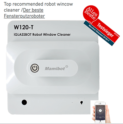 Mamibot-W120-T(2) Robot Lau Cửa  Kính Mamibot W120-T