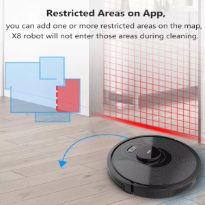 Robot Lau nhà và Hút bui ABIR X8