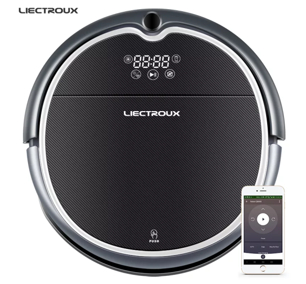 Robot hút bụi và lau nhà Liectroux  Q8000