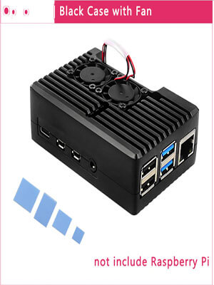 CaseRaspberryPi4B(3) Hộp nhôm đựng Raspberry Pi 4B
