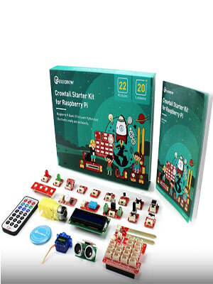 Kit STEM cho Raspberry pi với ngôn ngữ lập trình Python  kèm sách hướng dẫn