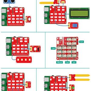 Kit STEM cho Raspberry pi với ngôn ngữ lập trình Python  kèm sách hướng dẫn