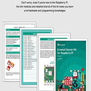 Kit STEM cho Raspberry pi với ngôn ngữ lập trình Python  kèm sách hướng dẫn