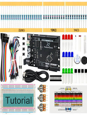 Kit STEM  cơ bản Arduino UNO R3 V4 với 19 dự án và tài liệu hướng dẫn