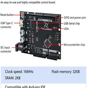 Kit STEM  cơ bản Arduino UNO R3 V4 với 19 dự án và tài liệu hướng dẫn