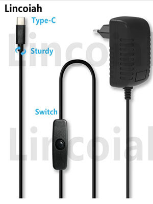 PowerSupplyRaspberry(3) Adapter cấp nguồn cho Raspberry Pi 4 và 4B