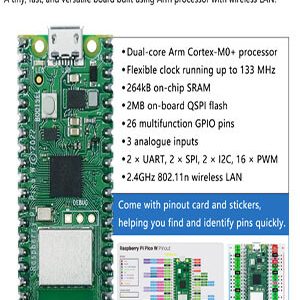 Kit STEM cho Raspberry Pi Pico với 112 dự án code bằng Python, JAVA và C